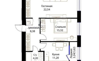 Продажа 2-комнатной квартиры, 63.26 м², ул. Жошы хана, дом  12/3 - Продажа  двухкомнатных квартир в Астане с фото