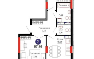 Продажа 2-комнатной квартиры, 58.2 м² - Продажа квартир в Астане без посредников - страница 2