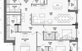 Продажа 4-комнатной квартиры, 144.87 м² - Продажа  четырехкомнатных квартир в новостройках Астаны