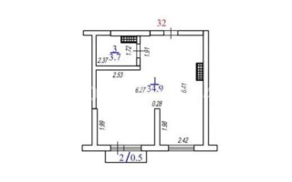 Продажа 1-комнатной квартиры, 39 м², мкр-н Нуркент, дом  6/2 стр - Продажа  однокомнатных квартир в новостройках Алматы