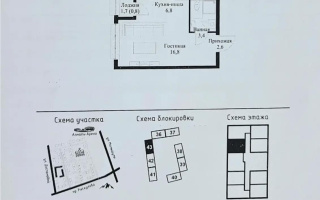 Продажа 1-комнатной квартиры, 31 м² - Продажа однокомнатных квартир в монолитно-каркасном доме в Казахстане