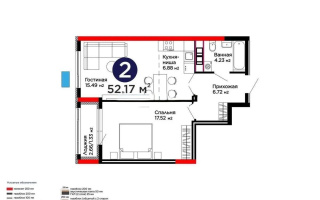 Продажа 2-комнатной квартиры, 52.7 м² - Продажа двухкомнатных квартир от собственников в Астане - страница 6