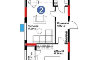 Продажа 2-комнатной квартиры, 49.83 м², ул. Нурмагамбетова, дом  17 стр - Продажа  двухкомнатных квартир в Астане