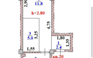 Продажа 1-комнатной квартиры, 24 м², ул. Устирт, дом  5/1 - Продажа  однокомнатных квартир в новостройках Алматы с фото