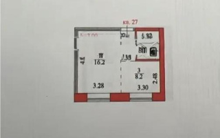 Продажа 1-комнатной квартиры, 33 м², ул. Айтматова, дом  77 - Продажа  однокомнатных квартир в новостройках Астаны