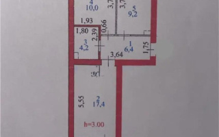 Продажа 2-комнатной квартиры, 50 м², ул. Косшыгулулы, дом  3/2 - Продажа  двухкомнатных квартир в Астане