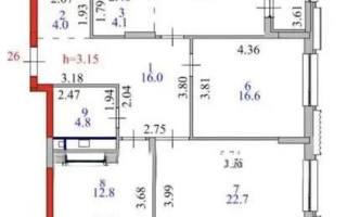 Продажа 3-комнатной квартиры, 106.7 м² - Продажа трехкомнатных квартир от собственников в Астане - страница 3