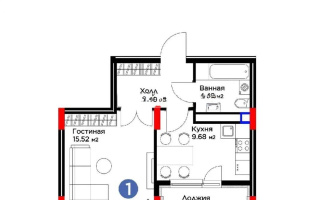 Продажа 1-комнатной квартиры, 37.39 м², ул. Е-915, дом  15 - Продажа  однокомнатных квартир в Астане без посредников