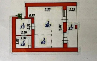 Продажа 1-комнатной квартиры, 39.7 м², ул. Бокейхана, дом  13 стр - Продажа  однокомнатных квартир в Астане