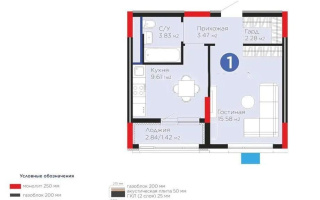 Продажа 1-комнатной квартиры, 36 м² - Продажа  однокомнатных квартир в новостройках Астаны - страница 2