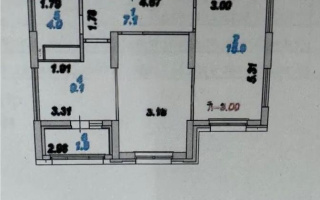 Продажа 2-комнатной квартиры, 56 м², ул. Шаймерденова, дом  4/1 - Продажа  двухкомнатных квартир в Астане с фото