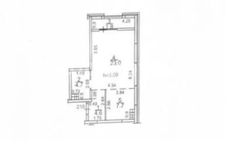 Продажа 1-комнатной квартиры, 42 м² - Продажа однокомнатных квартир в Ауэзовском р-не Алматы