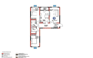 Продажа 3-комнатной квартиры, 87.75 м² - Продажа трехкомнатных квартир в монолитно-каркасном доме в Казахстане - страница 4