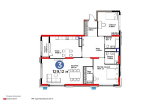 Продажа 3-комнатной квартиры, 129.5 м² - Продажа трехкомнатных квартир от собственников в Астане - страница 6