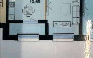 Продажа 1-комнатной квартиры, 39.81 м², ул. Байтурсынова, дом  32 - Продажа квартир в Астане