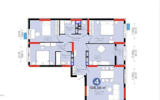 Продажа 4-комнатной квартиры, 108.58 м², пр. Туран, дом  43/5 - Продажа  четырехкомнатных квартир в Астане без посредников