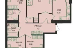 Продажа 4-комнатной квартиры, 124.27 м², ул. Серкебаева, дом  49 - Продажа  четырехкомнатных квартир в Астане