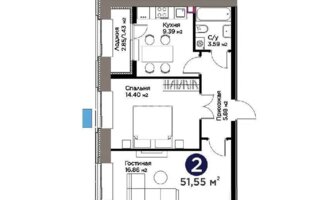 Продажа 2-комнатной квартиры, 51.55 м² - Продажа двухкомнатных квартир от собственников в Казахстане - страница 26