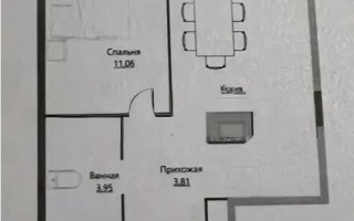 Продажа 1-комнатной квартиры, 41 м², ул. Халиуллина, дом  196 стр - Продажа квартир в новостройках Алматы без посредников с фото