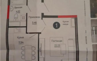 Продажа 1-комнатной квартиры, 46 м², ул. Е-882, дом  7 - Продажа  однокомнатных квартир в новостройках Астаны без посредников