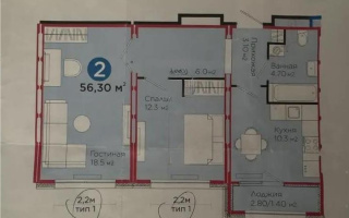 Продажа 2-комнатной квартиры, 56 м² - Продажа двухкомнатных квартир в монолитно-каркасном доме в Астане - страница 4