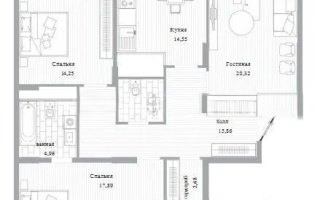 Продажа 3-комнатной квартиры, 97 м², пр. Туран, дом  39/2 стр - Продажа квартир в Астане