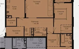 Продажа 3-комнатной квартиры, 109.36 м², ул. Сыганак, дом  22/1 - Продажа  трехкомнатных квартир в Астане