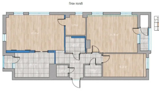 Продажа 4-комнатной квартиры, 104 м² - Продажа четырехкомнатных квартир в Бостандыкском р-не Алматы