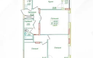 Продажа 3-комнатной квартиры, 102.3 м², ул. Казыбек би, дом  21 - Продажа  трехкомнатных квартир в Астане