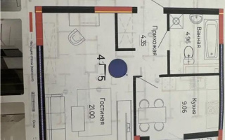 Продажа 1-комнатной квартиры, 41.5 м², ул. Е-882, дом  7 - Продажа квартир в Казахстане