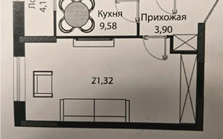 Продажа 1-комнатной квартиры, 40.88 м², ул. Бухар жырау, дом  12/2 - Продажа  однокомнатных квартир в Астане без посредников