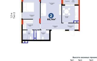 Продажа 2-комнатной квартиры, 66.14 м² - Продажа двухкомнатных квартир в Астане - страница 11