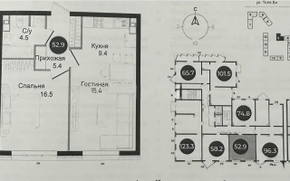 Продажа 2-комнатной квартиры, 52.9 м², ул. Нурмагамбетова, дом  71 - Продажа  двухкомнатных квартир в новостройках Алматы