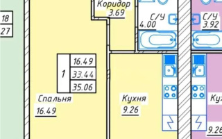 Продажа 2-комнатной квартиры, 35 м², ул. Тынышбайулы, дом  6 стр - Продажа квартир в Астане