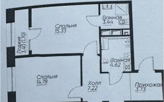 Продажа 3-комнатной квартиры, 88 м², ул. Навои, дом  30а/1 - Продажа  трехкомнатных квартир в новостройках Алматы без посредников с фото