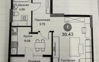 Продажа 1-комнатной квартиры, 39 м², ул. Е-429, дом  26 - Продажа квартир в Астане
