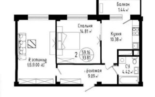 Продажа 2-комнатной квартиры, 60 м² - Продажа квартир от собственников в Астане - страница 2