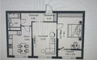 Продажа 2-комнатной квартиры, 61.8 м², ул. Ботакоз, дом  17а - Продажа  двухкомнатных квартир в новостройках Алматы