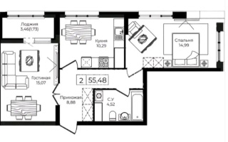 Продажа 2-комнатной квартиры, 55 м² - Продажа квартир от собственников в Астане - страница 36