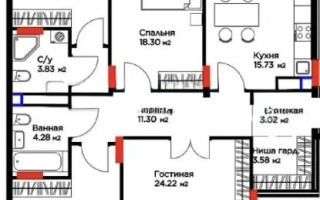 Продажа 4-комнатной квартиры, 117 м² - Продажа четырехкомнатных квартир в монолитно-каркасном доме в Астане - страница 2