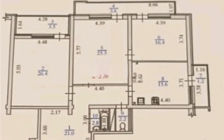 Продажа 3-комнатной квартиры, 117.5 м² - Продажа квартир в Ауэзовском р-не Алматы - страница 8