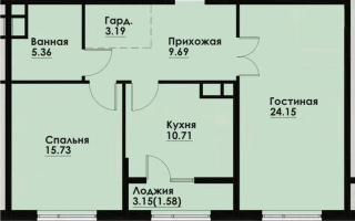 Продажа 2-комнатной квартиры, 70.77 м² - Продажа земельных участков в Павлодаре