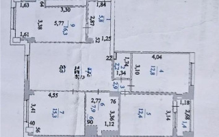 Продажа 4-комнатной квартиры, 103 м² - Продажа  четырехкомнатных квартир в новостройках Астаны