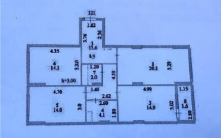 Продажа 3-комнатной квартиры, 84.5 м², ул. Култегин, дом  4а - Продажа квартир в Астане без посредников