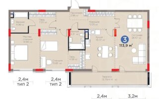 Продажа 3-комнатной квартиры, 113 м² - Продажа квартир от собственников в Астане - страница 22