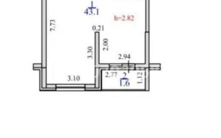 Продажа 1-комнатной квартиры, 43 м², пр. Рыскулова, дом  103/7 стр - Продажа  однокомнатных квартир в новостройках Алматы без посредников