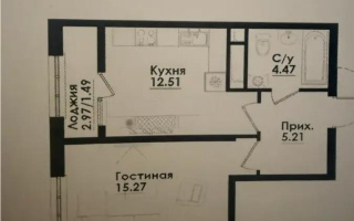 Продажа 1-комнатной квартиры, 39 м², ул. Симферопольская, дом  1/2 - Продажа квартир в Алматы