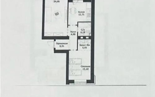 Продажа 2-комнатной квартиры, 68.6 м², ул. Калдаякова, дом  12 - Продажа  двухкомнатных квартир в Астане с фото