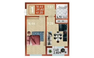 Продажа 1-комнатной квартиры, 41.2 м² - Продажа однокомнатных квартир в Астане - страница 3