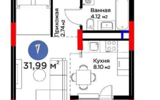 Продажа 1-комнатной квартиры, 33 м², пр. Туран, дом  55/5 - Продажа  однокомнатных квартир в новостройках Астаны